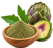 Polvo de hojas de alcachofa, ingrediente de {{OFFER_NAME}}