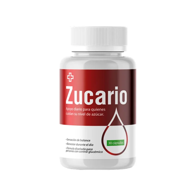 Zucario — frasco de 30 cápsulas